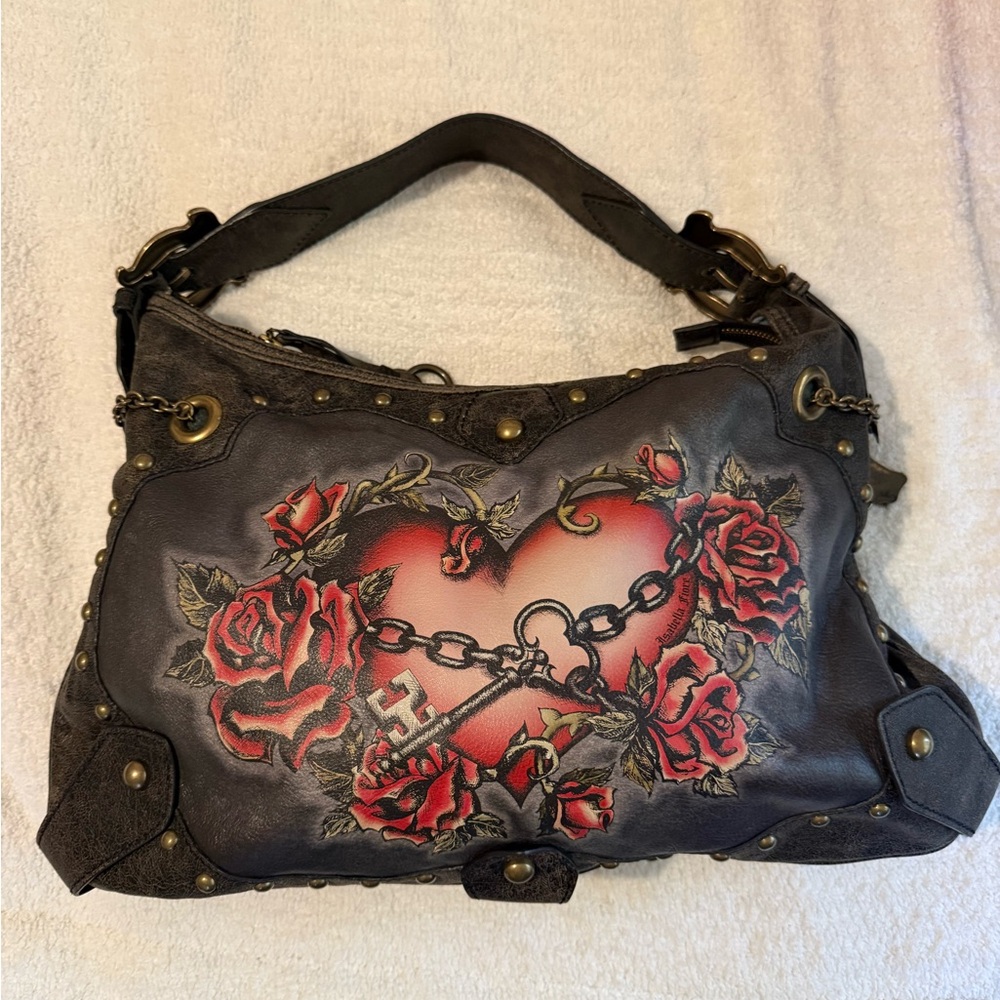 Isabella Fiore Tattoo Hobo Purse
